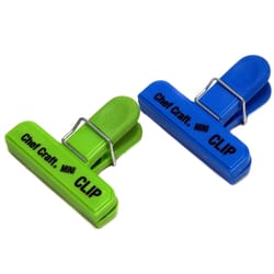 Chef Craft Blue/Green Plastic Bag Clip