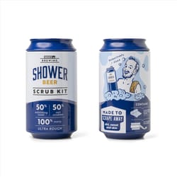 Brodeo Drive Multicolored Shower Beer Scrub Kit 1 pk