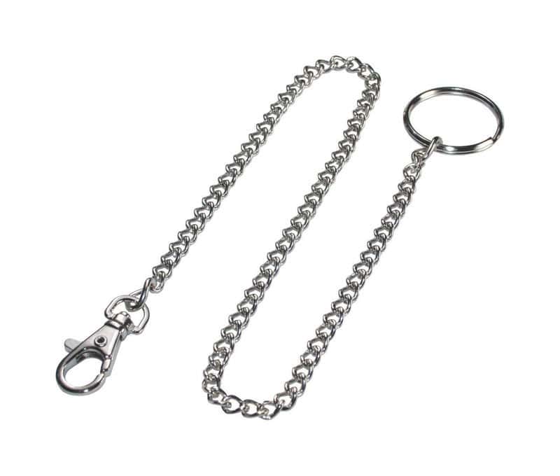 Hillman Metal Silver Belt Hooks/Pocket Chains Key Chain Ace Hardware