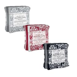 Kane Home Assorted Microfiber Damask Kitchen Utility Cloth 6 pk