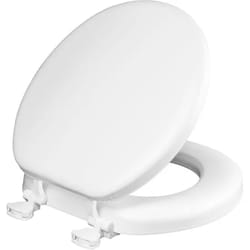 Mayfair by Bemis Eden Round White Soft Toilet Seat