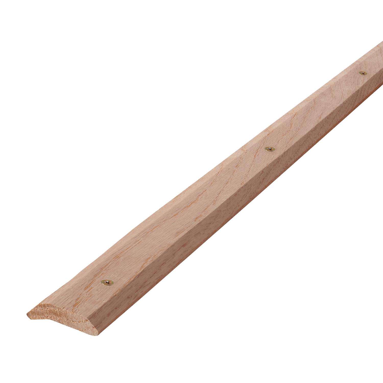 M-D 0.75 in. H X 72 in. L Unfinished Hardwood Carpet Trim M-D 0.75 in. H X 72 in. L Unfinished Hardwood Carpet Trim