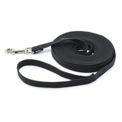 PetSafe Black Cotton/Nylon Dog Training Leash