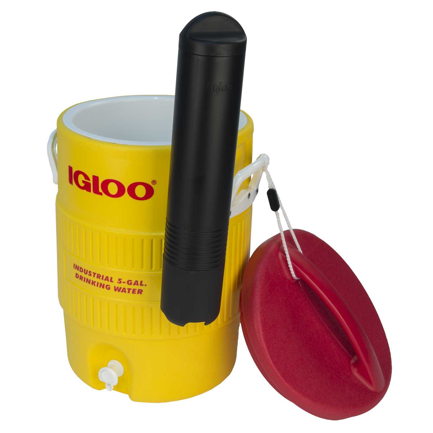 Igloo Water Cooler 5 gal. Red/Yellow Ace Hardware