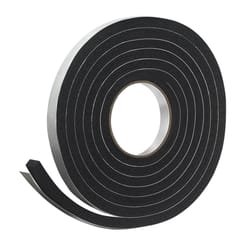 Frost King Black Rubber Foam Weather Seal For Doors and Windows 10 ft. L X 0.44 in.