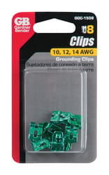 Gardner Bender Grounding Clips 8 pk