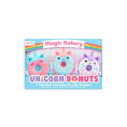 Ooly Magic Bakery Assorted Scented Eraser 3 pk