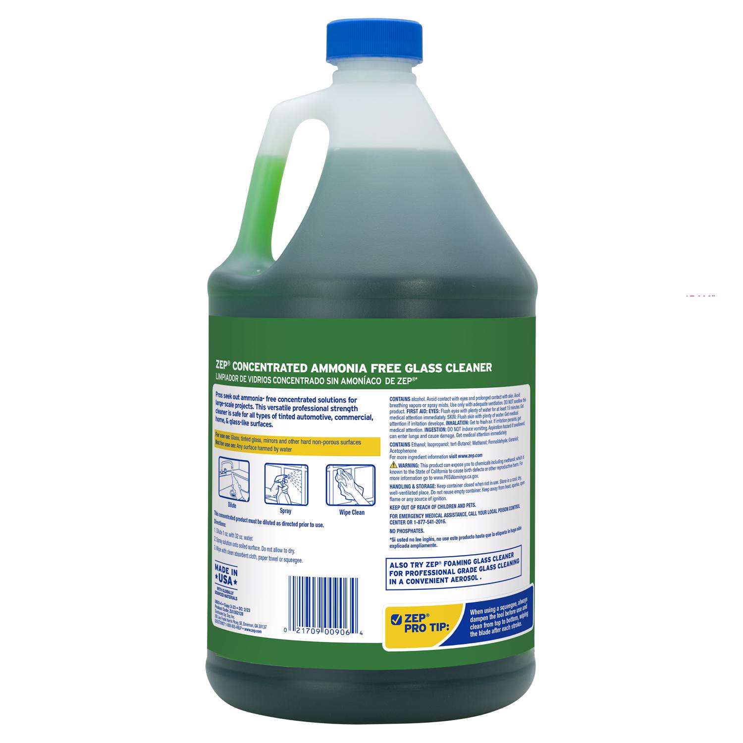 【アメリカ】セプタリアン【sep1】 Zep, ZPEZUNRS128, No Rinse Floor Disinfectant, Blue,1Each