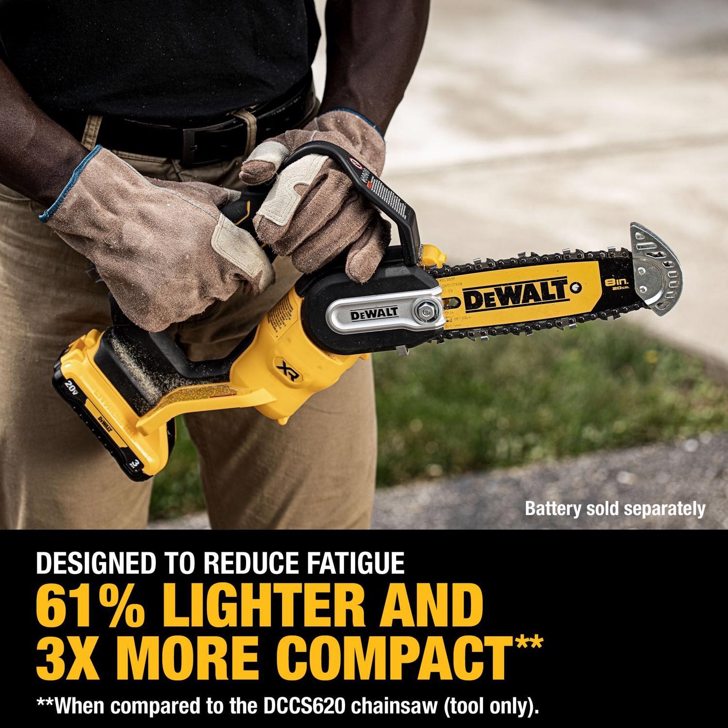 DeWalt 20V MAX DCCS623B 8 Battery Pruning Saw Tool Only