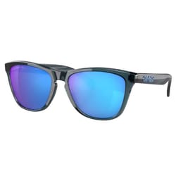 Oakley Frogskins Unisex Black Frame Blue Lens Sunglasses