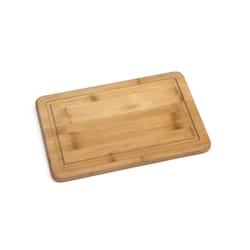 Lipper International 11.75 in. L X 7.75 in. W X 0.63 in. Bamboo Cutting Board