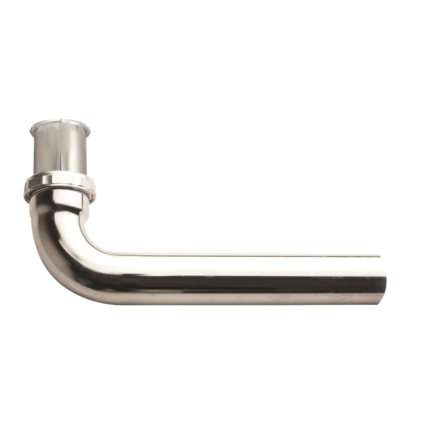 Simple Drain 1-1/2 in. D Textured Brass/Rubber Double Sink Drain