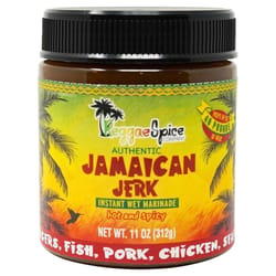 Reggae Spice Company Jamaican Jerk Hot & Spicy Marinade 11 oz