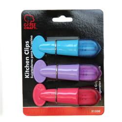 Chef Craft Assorted Plastic Magnetic Clip