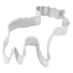R&M International Corp International Corp 2 in. L Mini Moose Cookie Cutter Silver 1 pc