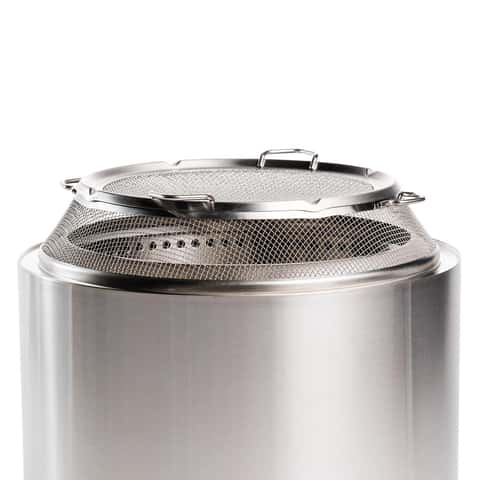 Solo Stove Bonfire Shield Stainless Steel Spark Screen 3.75 in. H X 19 in.  W X 19 in. D