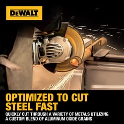 DeWalt 5 in. D X 7/8 in. Aluminum Oxide Cut-Off Wheel 1 pk