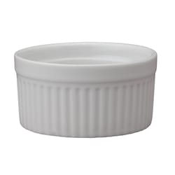 Harold Import 3-3/7 in. W X 3-1/2 in. L Souffle Dish White 1 pk