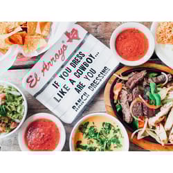 El Arroyo If You Dress Like A Cowboy... Are You Ranch Dressing Party Plates Paper 12 pk