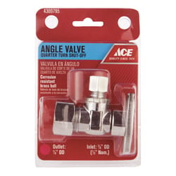 Ace Compression Compression Brass Shut-Off Valve