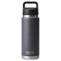 YETI Rambler 26 oz Charcoal BPA Free Bottle with Chug Cap