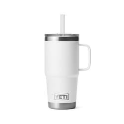 YETI Rambler 25 oz White BPA Free Straw Mug