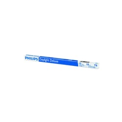 Philips 15 W T8 1 in. D X 18 in. L Fluorescent Tube Light Bulb Daylight Linear 6500 K 1 pk