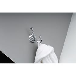 Delta Porter 5.98 in. H X 3.78 in. W X 2.95 in. L Chrome Robe Hook