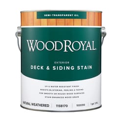 Ace Wood Royal Semi-Transparent Natural Weathered Oil-Based Deck and Siding Stain 1 gal