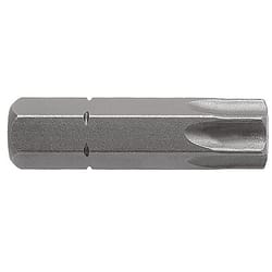 Century Drill & Tool Star T40 X 1 in. L Insert Bit S2 Tool Steel 1 pc