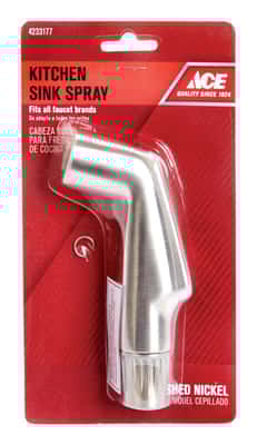 Ace For Universal Brushed Nickel Kitchen Faucet Sprayer Ace Hardware