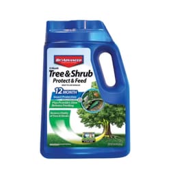 BioAdvanced 12 Month Tree and Shrub Insect Control with Fertilizer Granules 4 lb