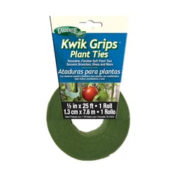 Dalen Kwik Grips 1/2 in. W Green Polypropylene Plant Tie