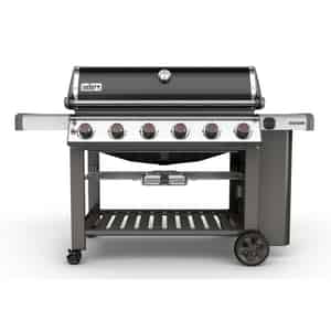 Weber  Genesis II E-610  6 burners Propane  Grill  Black  60000 BTU 