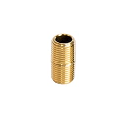 ATC 1/8 in. MPT Brass Close Nipple