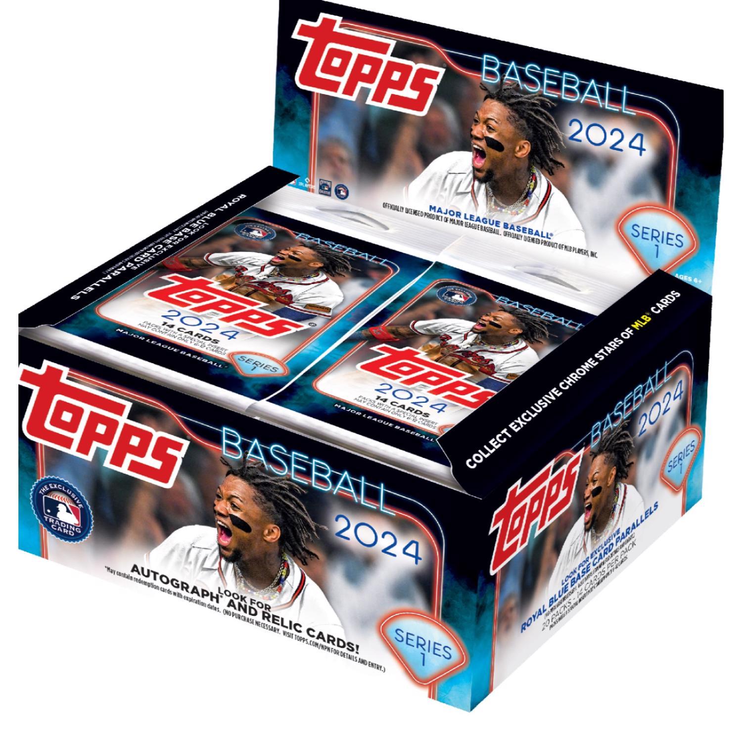 Topps 2024 MLB Series 1 Baseball Retail Packs Mfr# FGC005462 - Ace 