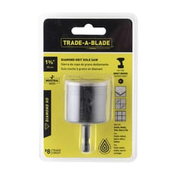 Trade A Blade Diamond 1-3/8 in. L X 1/4 in. D Hole Saw