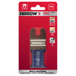 Arrow Pro 1-5/16 in. Bi-Metal Semi-Circle Oscillating Wood Blade Multi-Material 1 pc