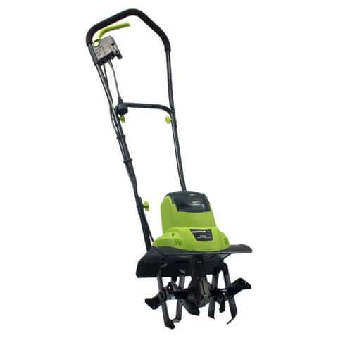 17-Inch 13.5 Amp Corded Electric Tiller and Cultivator 9 Tilling