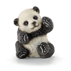 Schleich Wild Life Panda Cub Playing Toy Black/White