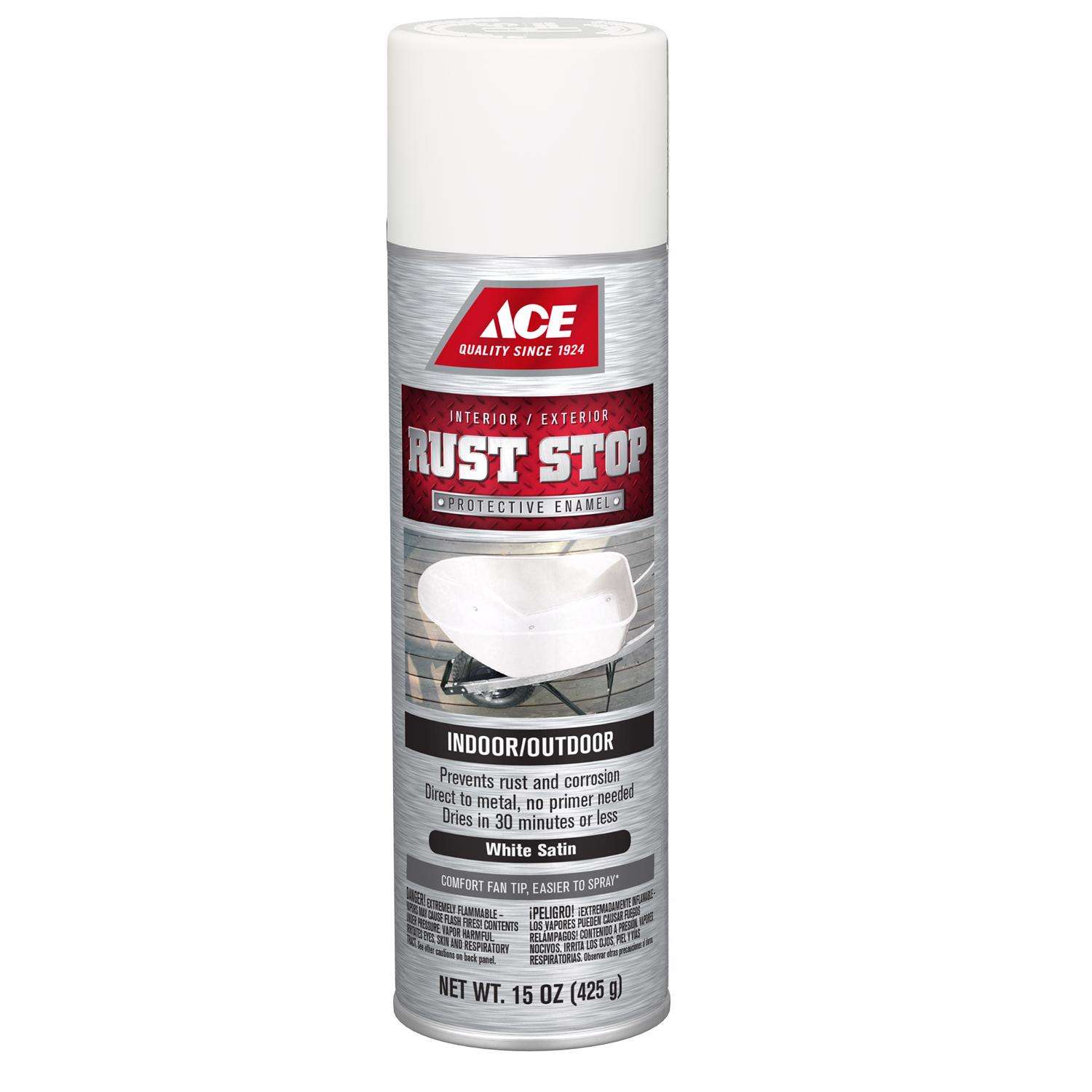 Ace Interior Satin Clear Polyurethane Spray 11 oz - Ace Hardware