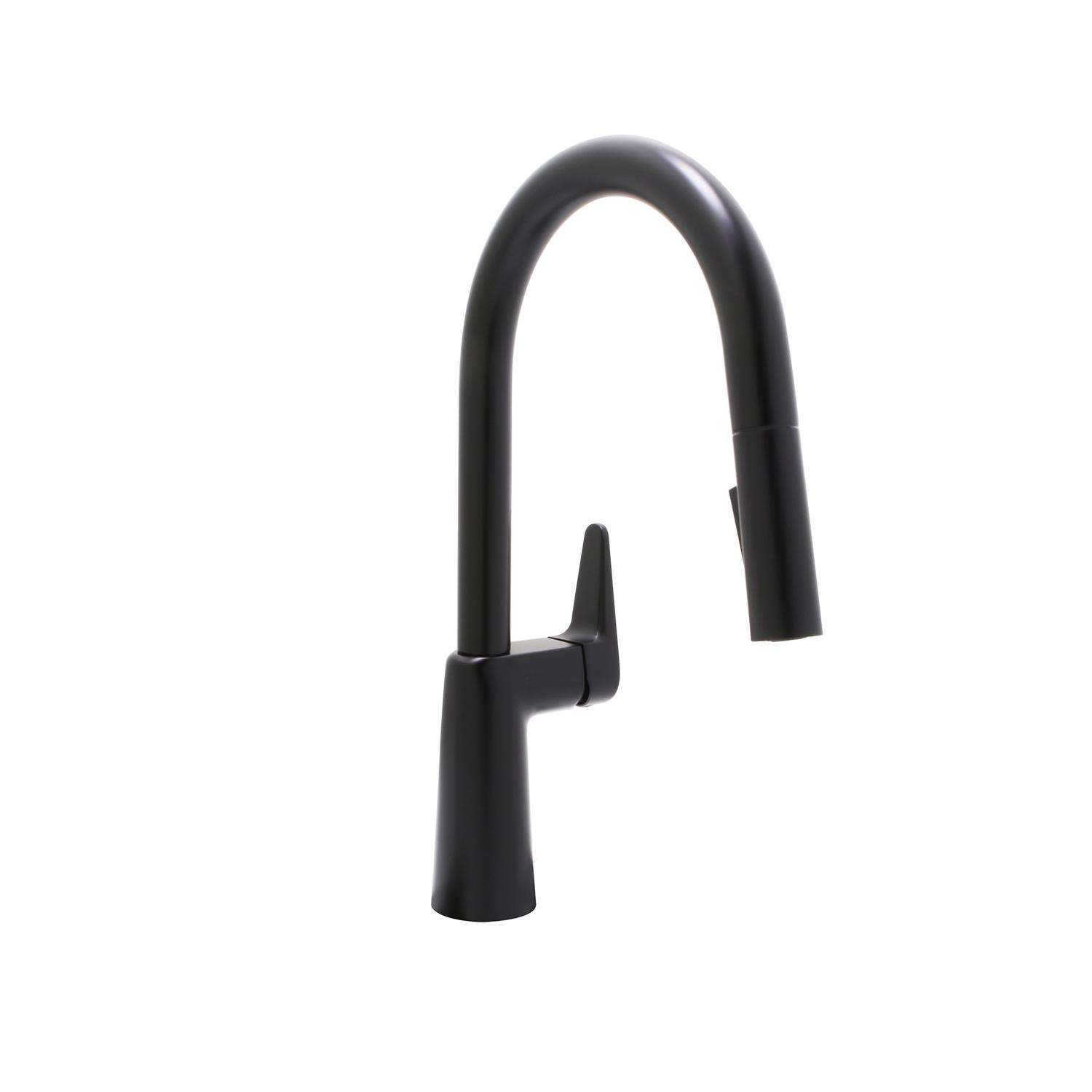 Huntington Brass One Handle Matte Black Kitchen Faucet Ace Hardware