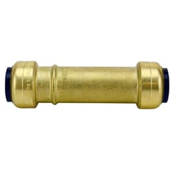 Apollo Tectite Push to Connect 3/4 in. PTC in to X 3/4 in. D PTC Brass Slip Coupling