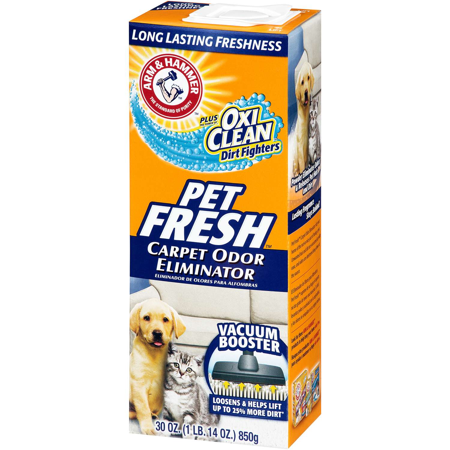 Arm Hammer Pet Fresh Fresh Scent Carpet Cleaner 30 oz Powder