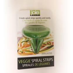 Joie Green Plastic/Stainless Steel Veggie Spiral Strips