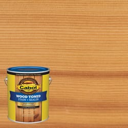 Cabot Wood Toned Stain & Sealer Low VOC Transparent Natural Oil-Based Deck and Siding Stain 1 gal
