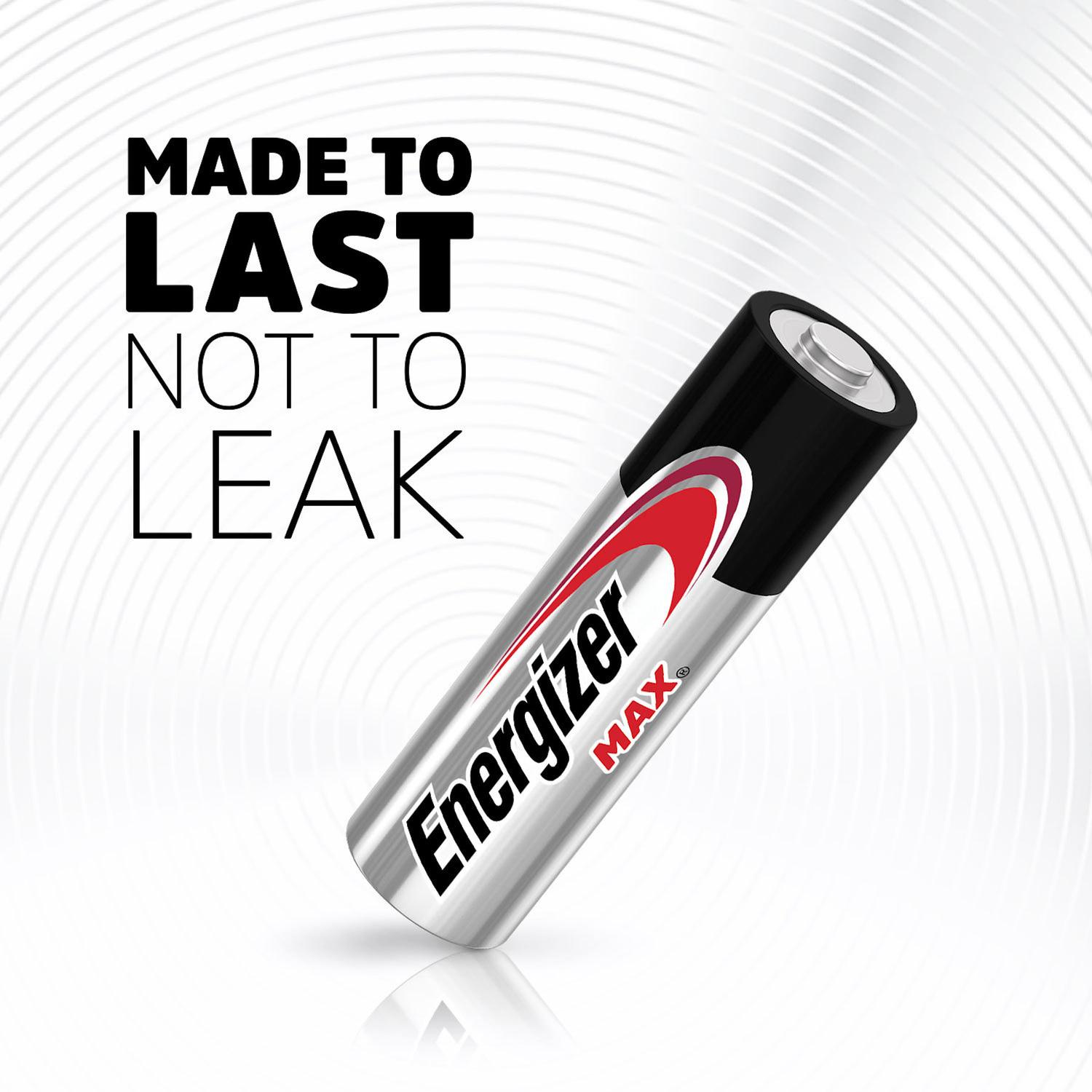 Energizer Max AA Alkaline Batteries 4 pk Carded
