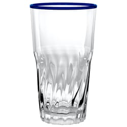 TarHong 19 oz Blue Acrylic Drinking Glass