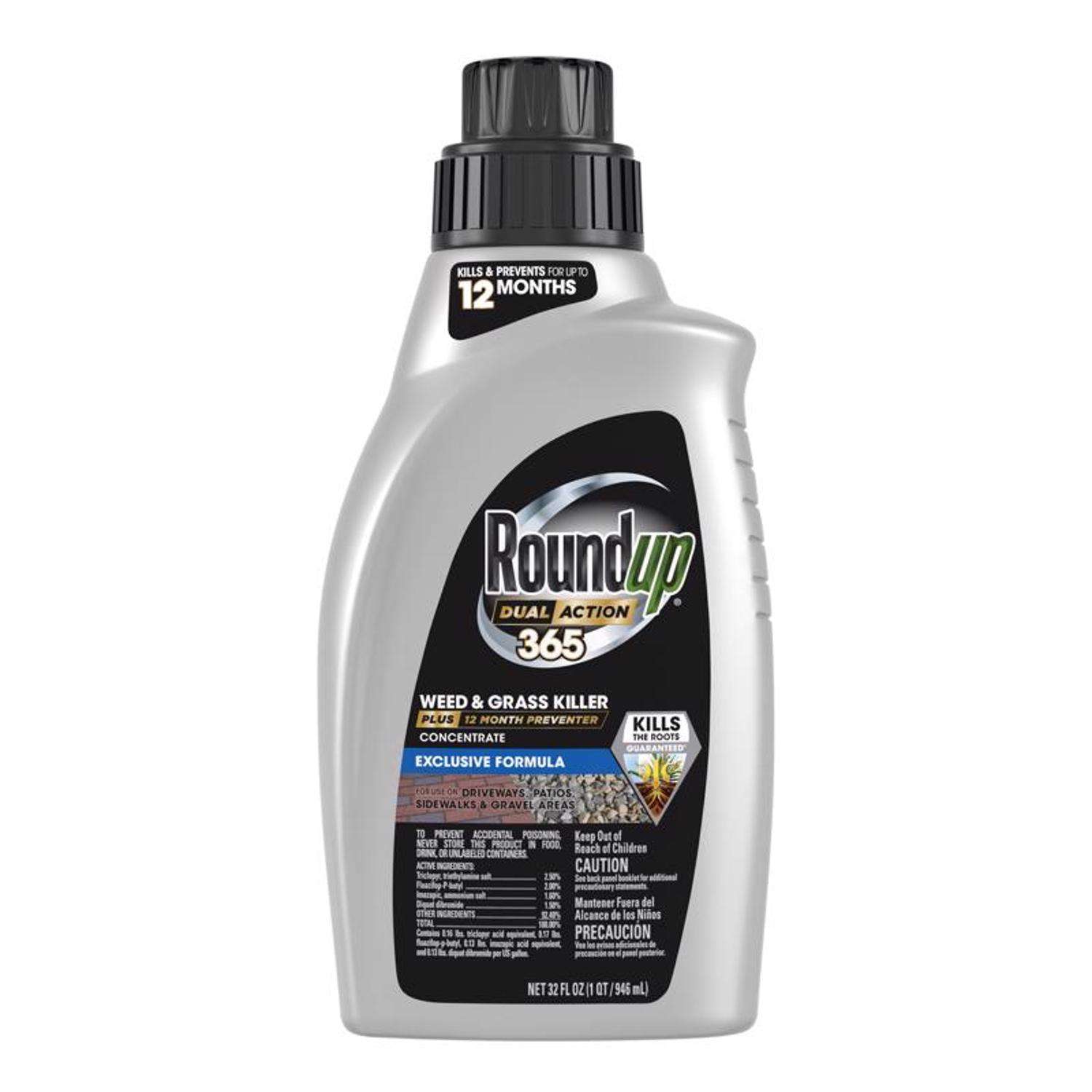 Roundup Weed and Grass Killer Concentrate 32 oz Ace Hardware