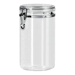 OGGI 72 oz Clear Clamp Canister 1 pk